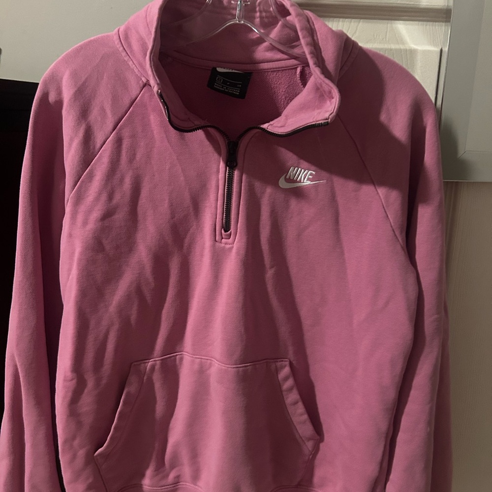 Nike Women’s Pink Quarter Zip
